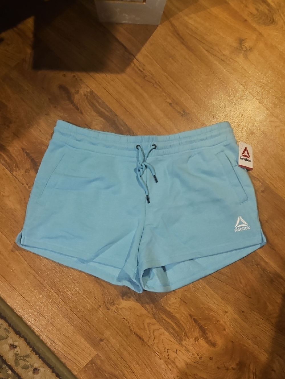 NWT Reebok French Terry Blue Shorts Size XL